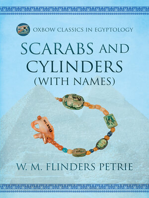 cover image of Scarabs and Cylinders (with Names)